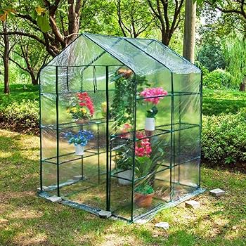 ガーデンハウス　3段　温室　観葉植物　ガーデニング　家庭菜園 ガーデニング 家庭菜園 ガーデンハウス 温室 3段 観葉植物